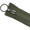 Risdany 3# Anello con Cerniera in Resina con Cerniera di Apertura con cursore per Borsa, Portafoglio, Tasca, Scarpe, Accessori di Abbigliamento,Verde Militare,estremità Chiusa 25 cm