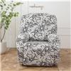 uyeoco 4/6/8-Pezzi Copripoltrona Relax Reclinabile Universale, Copridivano Poltrona Relax Moderna Fodere Copripoltrona Reclinabile Elasticizzato Lavabile Rimovibile,Copertura per Poltrona Reclinabile ( Color