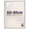 Dutch Frame Factory - Cornice a cassetta 60x80 cm Bianco Opaco - MDF