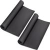 MEARCOOH Pacco 2 Gomma EVA Nero, MEARCOOH Schiuma EVA 1mm di spessore 34 x 124.5cm EVA Foam Cosplay, ad alta densità 86kg/m3 per il progetto di fai da te in costume (2PCS 1mm Nero)