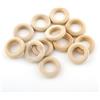 Perlin Anello in legno, diametro 25 mm, 40 pezzi, anelli in legno liscio incompiuto per tende, anelli in legno H162
