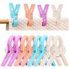Generic Clip per asciugamani grandi in plastica, clip per sedia spessa, clip per telo mare per sedie da piscina, 11,9 cm (colore C-8 pezzi)