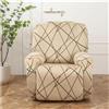 uyeoco 4/6/8-Pezzi Copripoltrona Relax Reclinabile Universale, Copridivano Poltrona Relax Moderna Fodere Copripoltrona Reclinabile Elasticizzato Lavabile Rimovibile,Copertura per Poltrona Reclinabile ( Color