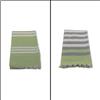 Generico Telo Mare Fouta con Frange - XXL 100cm x 180cm - 100% cotone- asciugatura rapida - ideale anche come telo sauna, relax e benessere (2, Multicolore 3)