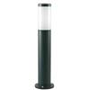 Sovil Illuminazione Lampioncino da esterno palo tondo da giardino 55 cm nero