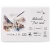 SMLT SM.LT Blocco cartoline per acquerello con carta bianca 300 g/mq, composto da 20 fogli PC-20(300)/FSC
