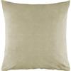 Esprit Home Federa per cuscino di alta qualità, 80 x 80 cm, in cotone, colore beige, con logo Esprit, double face, con chiusura lampo