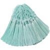 AebDerp 100 nappe da 13 cm, fatte a mano, setose, per lavori artigianali, mini ciondoli per segnalibri in resina fai da te, creazione di gioielli, chiavi, orecchini per ragazze, portachiavi, berretto di