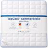 PROCAVE TopCool biancheria da letto, coperta estiva leggera, bianco, 100x135cm für Kinder