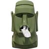 HiyyFloy Scatola per Fazzoletti Moai Statuetta Moai in Resina Scultura Isola di Pasqua Porta Fazzoletti Decorativi Statua Moai Dispenser Fazzoletti Porta Carta per Il Viso Decorazioni per Casa Porta