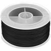 PATIKIL Nylon Cord 0.8mm x 71 Iarde, Filo Di Nylon Intrecciato Per Braccialetti Cordino Per Nodi Cinesi Per Creazione Di Gioielli Collane Tende A Ventaglio Cieche, Nero