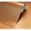 GOYAPRINT Carta Adesiva per Mobili Rame 30x120 cm Pellicola Adesiva Opaca per Parete Cucina Porta Finestra Vinile Rivestimento Decorativo (30x120 cm, Rame)