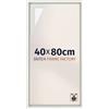 Dutch Frame Factory - Cornice a cassetta per tela - Bianco Opaco - Compatibile con telaio - MDF - Lausanne