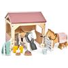 Tender Leaf Toys Pferdestall (Material Holz, Kinderspielzeug, Bunt) 7508165