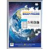 Eurographics s.r.o. Eurographics Klapprahmen für Puzzles Snap Frame Silber, 68 x 48 cm, 8955-0115