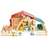 Tender Leaf Toys Bauernhof (mit umfangreichen Zubehör, Kinderspielzeug) 7508481