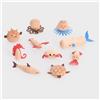 TickiT animali marini in legno - set di 10 - giocattoli sostenibili