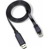 HPE Aruba Networking USBA-RJ45 Cavo da PC a switch PIN6TX-3RX da 2,5 m, 2,5 m, RJ-45, RJ-45