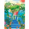 Pieces & Peace Puzzle Blaues Paradies - 1000 pezzi e pace - Puzzle da 1000 pezzi