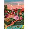 Pieces & Peace Pezzi e Pace Puzzle Halloween-Stadt - 1000 Teile Puzzle