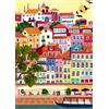Pieces & Peace Pezzi & Pace Puzzle Porto Portogallo 1000 pezzi giocattolo colorato