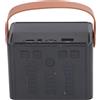 Gistuch Altoparlante portatile Bluetooth con set di microfoni doppi, impianto karaoke domestico, sistema di microfoni, nero