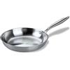 Fackelmann Vita3 - Padella in acciaio inox, 28 cm, triplo, con triplo fondo diffusore, senza antiaderente, senza PFA, adatta per induzione, gas, vitro e forno, tenuta perfetta, lavastoviglie