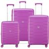 Roncato SKYLINE 2.0 SET VALIGIE (Grande, Medio, Cabina) - Orchidea