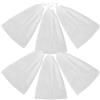 NOLITOY Dust Bag per Borsa per Stivali Non Tessuto Bianco 6 Pezzi, Antipolvere e Riutilizzabile, per Storage e Viaggio di Scarpe e Stivali