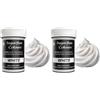 Sugarflair Colours Sugarflair Paste Colour Pastel White, Coloranti Alimentari Pasta, Coloranti per Pasta di Zucchero, Marzapane e Glassa, 25g (Confezione da 2)