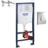 GROHE 38721001 - Set cisterna empotrada 3 en 1