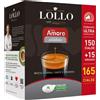LOLLOCAFFÈ Lollo Caffe Cialde 44mm Amore Assoluto 165pz (150+15) PRO
