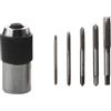 WheatThrive Set di bussole per rubinetto, mandrino quadrato da 3/8 pollici con morsetto regolabile per strumenti di filettatura da 6 a 1/2 pollici e procedure di estrazione (6 pezzi)