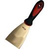 Generic Coltello per stucco, raschietto per vernice spesso 1,5 mm con manico in gomma, raschietto per cartongesso per legno, strumento di rimozione della carta da parati, 60 mm