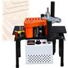 Generic Bordatrice portatile con potenza di 1100 W, incollaggio a doppio lato per forme dritte e curve, ideale per la lavorazione del legno e mobili fatti a mano
