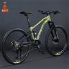 NONE 26 pollici 29 pollici Coda morbida Mountain Bike MTB Downhill Mountain Bicicletta Doppio smorzamento Bici ghiaia Cross Country Dirt Bike