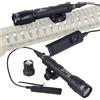 LAMBUL Torcia Tattica SureFire M600 M600B M600C per Airsoft, Caccia e Esplorazione, Luce LED con Interruttore Remoto a Pulsante