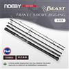 Noeby 5 sezioni Beast Travel Shore Jigging Canna da pesca 2.7m 2.9m 10kg Drag Lure 80g Fuji Set Imbarco Canne da spinning Canna da pesca