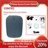 Contec RS10 misuratore dello schermo dell'apnea notturna Spo2 PR Monitor del flusso d'aria nasale Software per PC gratuito respirazione