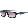 DUTRIEUX Occhiali da sole da lettura con montatura quadrata per Sport all'aria aperta per uomo lettore diottrico occhiali da lettura moda Unisex con + 1.0 a + 4.0