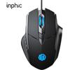 inphic Mouse cablato Inphic W1 Mouse da gioco Esports Mouse da ufficio silenzioso Tre tasti e sei tasti sono opzionali