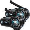 Fodsports 2 Pezzi Fodsports FX8 AIR Interfono Bluetooth per Moto, Auricolare per Casco, Interfono BT, Radio FM