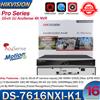 Hikvision originale NVR 16-ch 1U AcuSense 4K NVR DS-7616NXI-K1 16ch fotocamera videoregistratore di rete supporto telecamera di terze parti