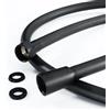 NONE Tubo flessibile per doccia portatile in PVC nero Bagno GI/2 Interfaccia universale Tubo di prolunga per rubinetto antideflagrante ad alta pressione