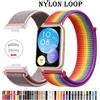 PEO Anello in nylon per Huawei Watch FIT 2 band Smartwatch cinturino sportivo Accessori cinturino da polso di ricambio cinturino correa fit 2 cinturino