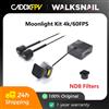 CADDXFPV Kit Caddx Walksnail Avatar Moonlight con Sensore Starlight, Telecamera FPV, Filtri ND8, 4k/60FPS, EIS Integrato, Gyroflow, FOV 160 ° Per Drone