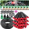 NONE Kit sistema di irrigazione automatica per irrigazione a goccia da giardino 1/4 '' 13 cm irrigatore per bonsai vaso pianta fiore verdura serra