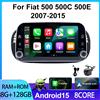 YaYp Navigazione GPS stereo con schermo multimediale Android Auto per FIAT 500 Abarth 2007-2015 Kit di aggiornamento per auto con supporto per telecamera posteriore