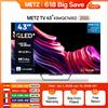 METZ QLED + 4K UHD Smart TV da 43 pollici con Google TV e schermo opaco antiriflesso Dolby Vision Dolby Atmos HDR Wi-Fi 2024 43 MQE7600Z