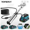 YOFIDRA 50-80 L/min Potente Pompa Acqua Elettrica Pompa Olio Pistola di Rifornimento Pompa Sommergibile Per Auto Per Makita 21V Batteria Spille